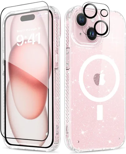 Vista 29 de MIODIK Compatible con Funda para iPhone Air, [Compatible con Magsafe] con Protector de Pantalla y Protección de Cámara Mejorada, Funda Protectora