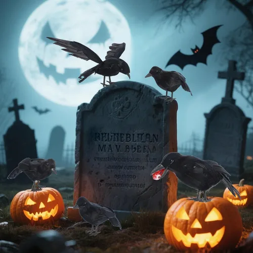 Vista 8 de DR.DUDU - Paquete de 5 cuervos de Halloween para interiores y exteriores, color negro