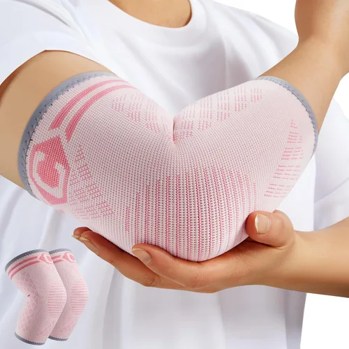 Vista 15 de CAMBIVO - Juego de 2 coderas de compresión, codo de tenis y golfista Breathable 3D Knit, Moisture-Wicking, No Straps or Velcro, Epicondylitis