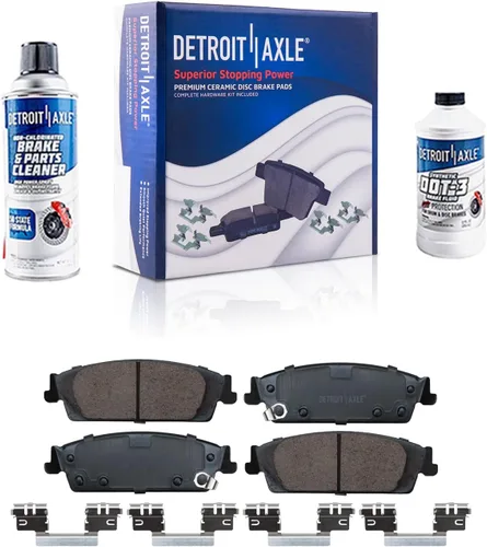 Vista 7 de Detroit Axle - Pastillas de Freno Delantero Izquierdo Reemplazo de Pinza de Disco para Ford Fusion Mazda 6 Lincoln MKZ Mercury Milan 2006-2012