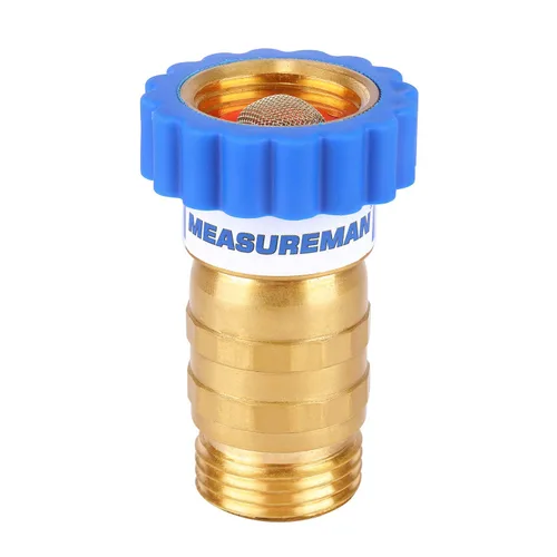 Vista 9 de MEASUREMAN Latón sin plomo, regulador de presión de agua, 2 piezas, reductor de presión para cámper, remolque, RV, jardín, sistema de plomería