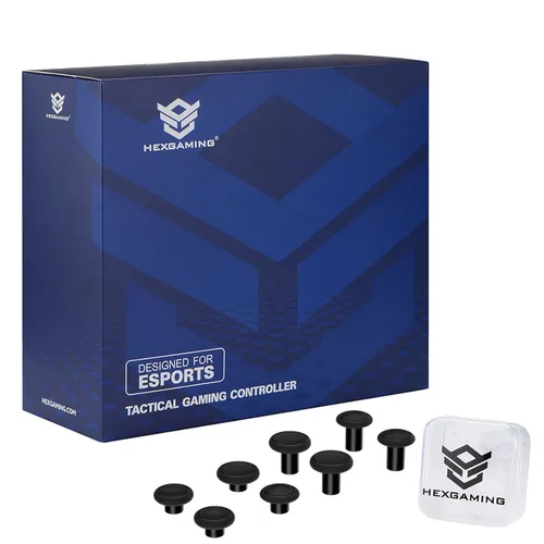 Vista 7 de HEXGAMING Rival Controller 2 Mappable Paddles & Interchangeable Thumbsticks & Hair Trigger Compatible with ps5 Controller PC Wireless FPS Esport