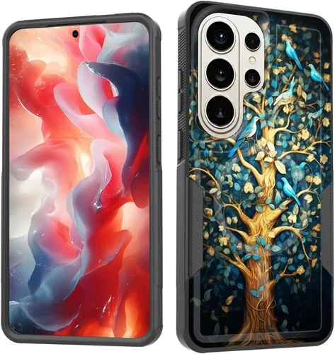 Vista 45 de Funda magnética para Galaxy A16 5G, [compatible con MagSafe] [protección contra caídas de grado militar] Funda resistente a prueba de golpes