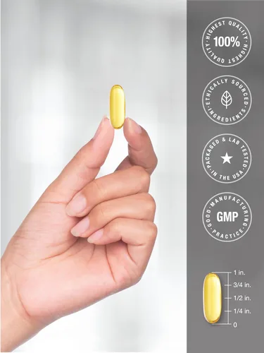 Vista 7 de Doctor's Way Aceite de pescado 3000 mg 150 cápsulas blandas Omega-3 con EPA y DHA Suplemento sin OMG, sin gluten
