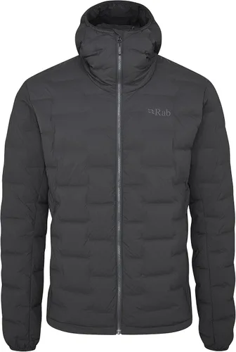 Vista 2 de Rab Sudadera con capucha elástica Cubit para hombre, chaqueta ligera para senderismo, escalada y esquí