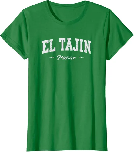 Vista 42 de Camiseta de recuerdo deportivo El Tajin Mexico, Negro