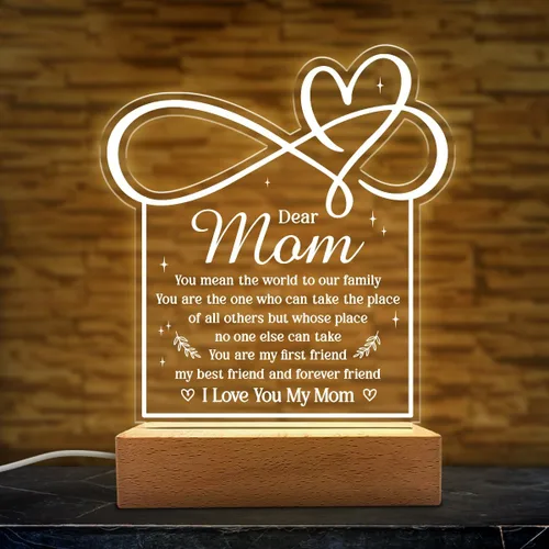 Vista 11 de SANDJEST Luz nocturna acrílica, regalos cristianos para mujeres, regalos inspiradores con versículos de la Biblia, decoración religiosa