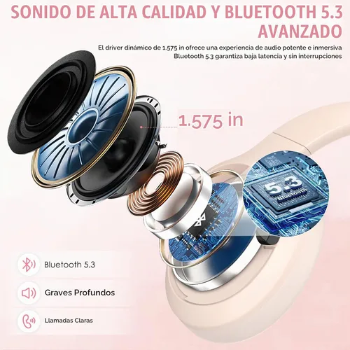 Vista 4 de Auriculares con cancelación activa de ruido, auriculares sobre