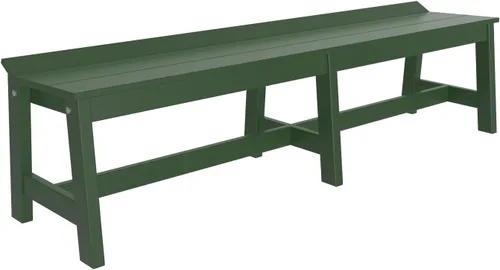 Vista 26 de Furniture Barn USA Poly Lumber - Banco de comedor de 41 pulgadas, caoba antigua multicolor (Antique Mahogany)