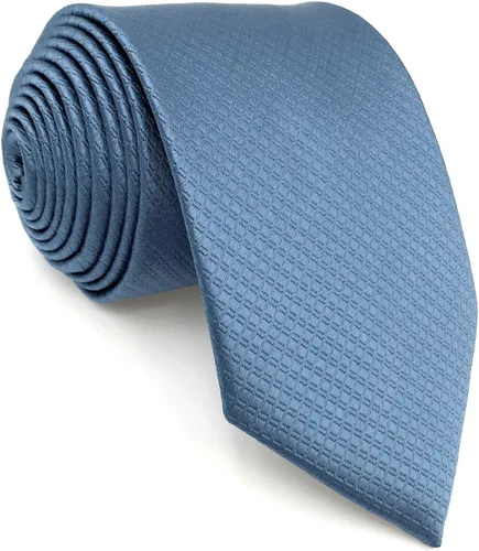 Vista 40 de S&W SHLAX&WING Conjunto de corbata de color sólido y pañuelo de bolsillo para hombre