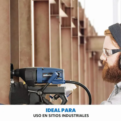 Vista 6 de Evolution Power Tools Kit de Cortador Anular para Taladros Magnéticos/Mag, Broca de 1 Pulgada de Profundidad, Ancho Mixto de 7/16 a 1-1/8 Pulgadas