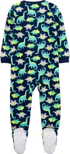 Vista 2 de Simple Joys by Carter's Pijamas de forro polar con pies de ajuste holgado y resistentes a las llamas para bebés varones