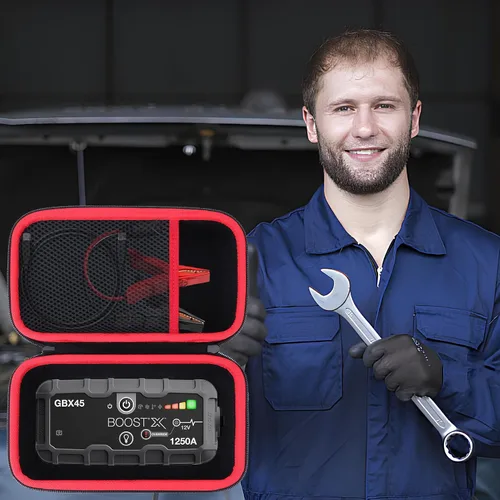 Vista 9 de Lebakort Estuche de almacenamiento compatible con Boost X GBX45 1250A 12V UltraSafe portátil de litio arrancador de batería de coche