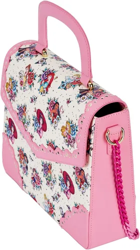 Vista 5 de Loungefly Disney Princess Tattoo AOP - Bolso cruzado