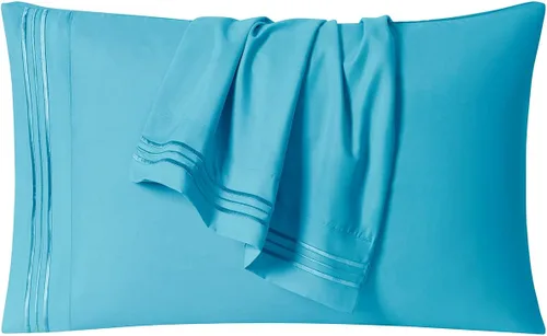Vista 7 de Clara Clark - Juego de sábanas de la serie 1800 Premier, 4 piezas, juego de cama, sábanas con mucha caída, resiste arrugas, la decoloración