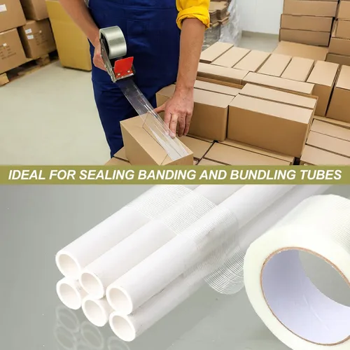 Vista 6 de Treela 40 rollos de cintas de flejado a granel 2 pulgadas x 60 yardas 5.5
