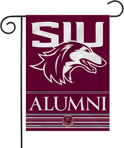 Vista 52 de Rico Industries NCAA Alumni - Bandera de jardín de doble cara de 13 x 18 pulgadas