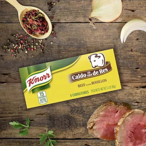 Vista 6 de Knorr Cubo de Carne Latina 3.1 Oz