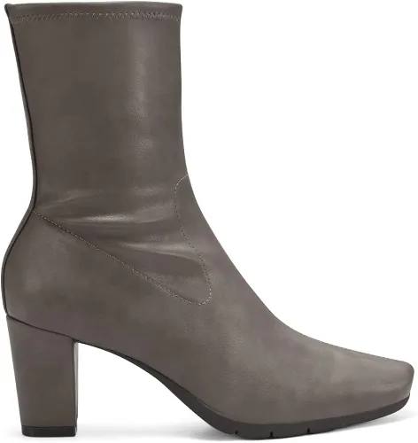 Vista 7 de Aerosoles Botas de media pantorrilla canela para mujer, gris topo
