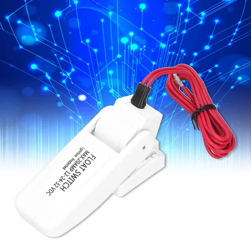 Vista 9 de ANGGREK Interruptor automático de bomba de sentina, interruptor Bailer CC 12 V, 24 V, 32 V, 10 millones de ciclos, base extraíble, sello ultrasónico