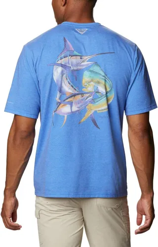 Vista 2 de Columbia PFG Carey Chen Graphic - Camisa de manga corta para hombre