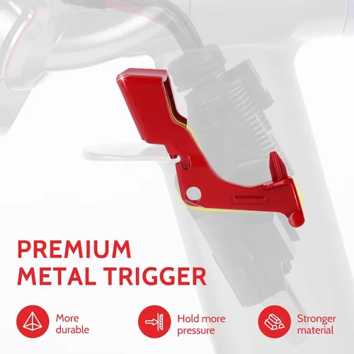 Vista 5 de Gatillo metálico mejorado compatible con aspiradora Dyson V10 V11 SV12 SV14 Piezas de reparación del botón del interruptor de alimentación