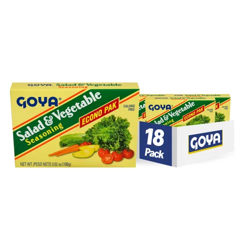 Vista 6 de Goya Alimentos para ensaladas y condimentos vegetales, 1.41 onzas (paquete de 24)