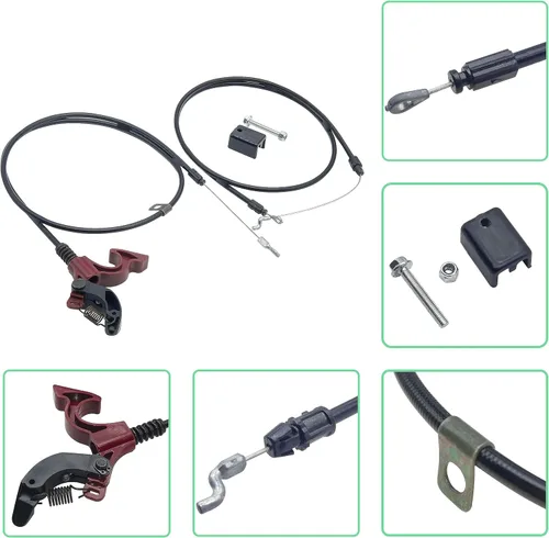 Vista 2 de AOTWD 587326602 Kit de cables de control para cable Husqvarna Craftsman