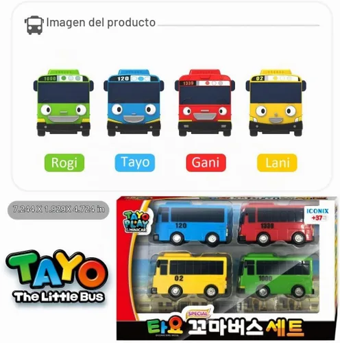 Vista 7 de Set de Minibus Especial Tayo