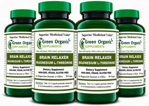 Vista 9 de Green Organic Supplements Magnesio L-treonina 90 VCaps