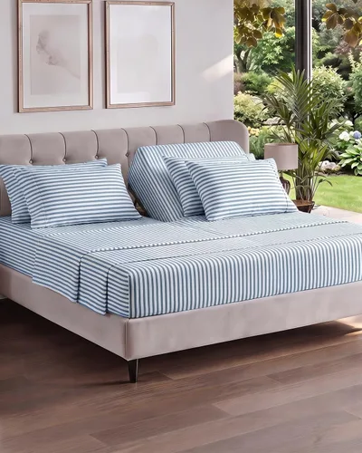 Vista 114 de Juego de sábanas Twin de 4 piezas - Cómodo, transpirable y refrescante - Juego de ropa de cama de lujo de hotel ultrasuave con bolsillos profundos