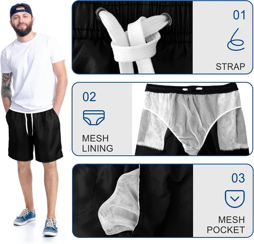 Vista 6 de Traje de baño para hombre