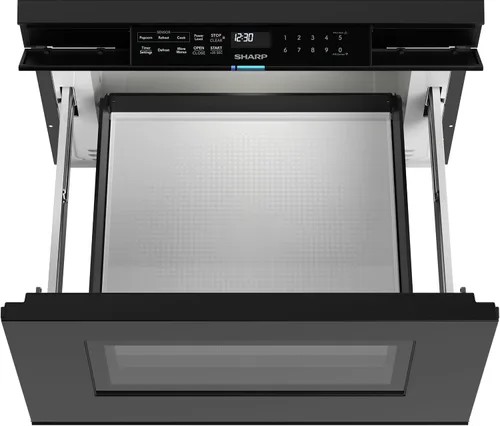 Vista 18 de SHARP SMD2479MB Horno Microondas Inteligente tipo Cajón con Easy Wave Open, 24 pulgadas, 1.2 Pies Cúbicos, 950 Vatios, Panel de Control Táctil