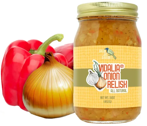 Vista 6 de Green Jay Gourmet Relish - Cajun Candy Relish - Dulce y picante condimento de jalapeño confitado y para untar - Hecho en Estados Unidos - Para