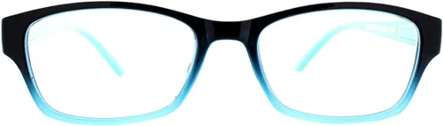 Vista 2 de Select-A-Vision Dog Bone - Gafas de lectura cuadradas con huellas de patas coloridas, color azul, 1.25 Azul pastel