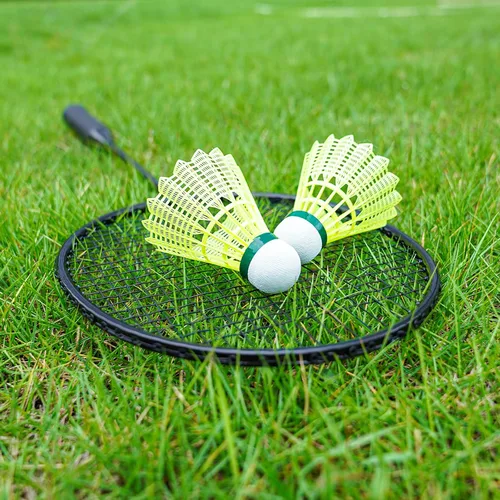 Vista 4 de AboveGenius Lightweight Badminton Set, 4/6 Rackets with 6 Nylon Birdies
