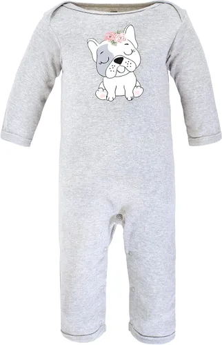 Vista 3 de Hudson Baby - Enterizos de algodón para niñas bebés