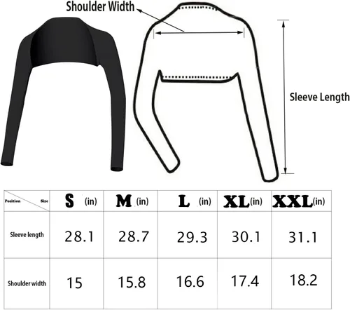 Vista 26 de Chal refrescante manga para brazo con agujero para los dedos, protección solar para mujeres y hombres para golf, equitación, conducción