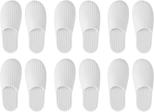 Vista 5 de Maeline Zapatillas de spa, antideslizantes, desechables, al por mayor, pantuflas de hotel para invitados, multicolor reutilizables, para interiores