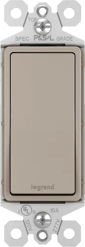 Vista 13 de Legrand Radiant TM874DBCC6 Interruptor de pared basculante de 15 amperios, interruptores de luz decorativa de 4 vías, bronce oscuro (1 unidad)
