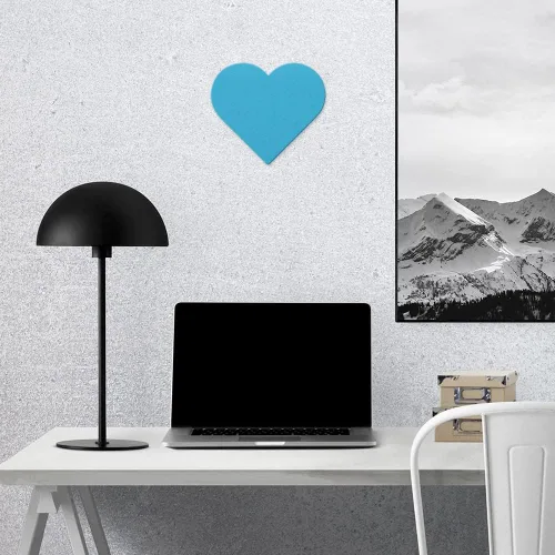 Vista 16 de Calcomanías transparentes de corazón 6 (azul celeste) Calcomanías de vinilo impermeables de alta calidad para teléfono portátil, accesorio