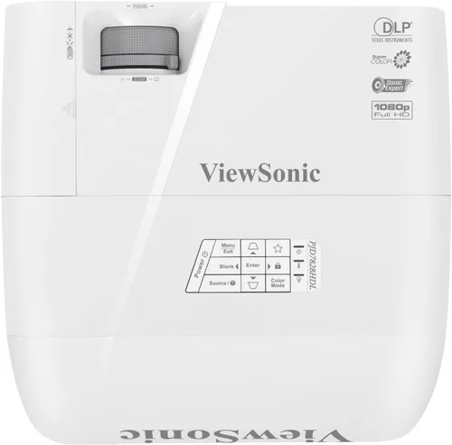 Vista 5 de ViewSonic Proyector de cine en casa Full HD 1080p de 3200 lúmenes con DLP 3D y HDMI, transmite Netflix con dongle (PJD7828HDL)