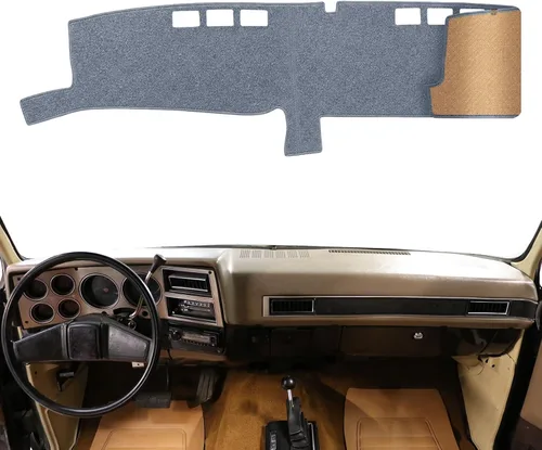 Vista 44 de Cubierta de tablero Tapete de salpicadero Compatible con Chevy Cruze 2015-2011 (para transmisión en la izquierda), Alfombra de salpicadero de coche