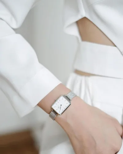 Vista 5 de Daniel Wellington Quadro Watch Silver Stainless Steel (316L)
