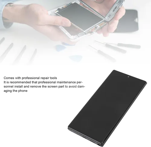 Vista 5 de Reemplazo de pantalla LCD para Note 10 Plus, pantalla TFT LCD, kit de reemplazo de pantalla Note 10 Plus, ensamblaje digitalizador con marco