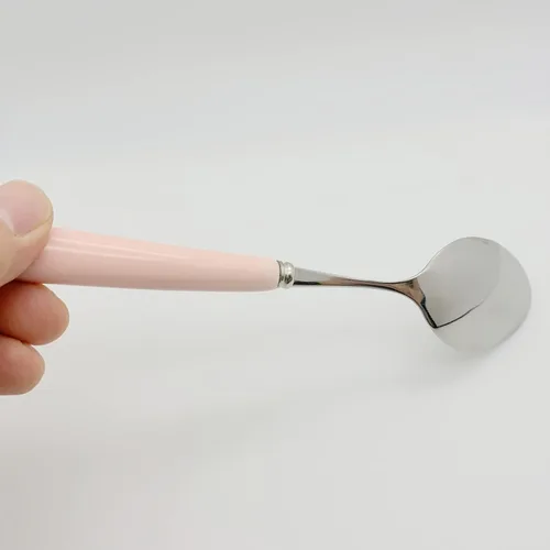 Vista 7 de Verdental Juego de cubiertos de acero inoxidable con mango de cerámica con funda, estuche de regalo (juego de 4)