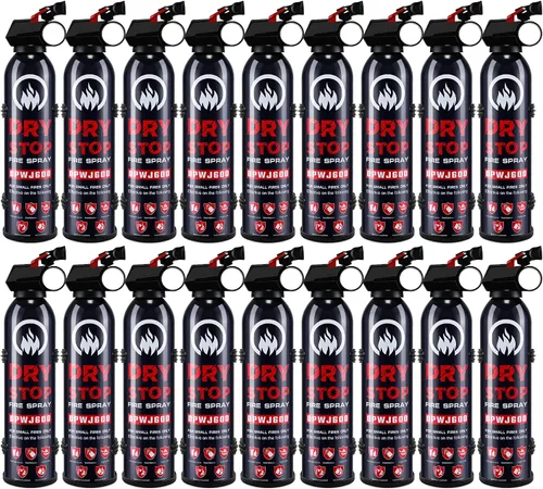 Vista 8 de 1 paquete de extintores de incendios ABC Dry Chemical 1-A:10-B:C de 2.5 lb Comes With Mount Bracket, Quick Release Pull Handle,UL Listed, For Home