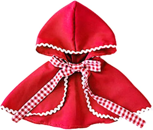 Vista 6 de Disfraz de capucha roja para bebé para Halloween fiesta de Navidad vestido de sol capa con capucha conjunto de 2 piezas Rojo