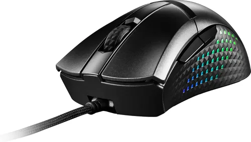 Vista 15 de MSI Clutch GM51 - Mouse inalámbrico ligero para juegos y base de carga, sensor óptico DPI de 26 K, 2.4 G y Bluetooth, interruptores Omron