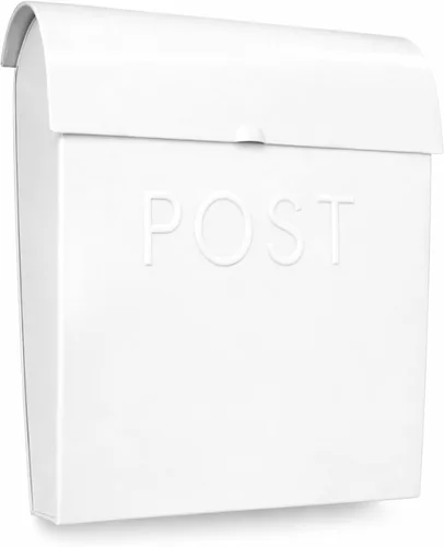 Vista 10 de NACH. Buzón de correo con soporte para periódico., MB-44765 Negro